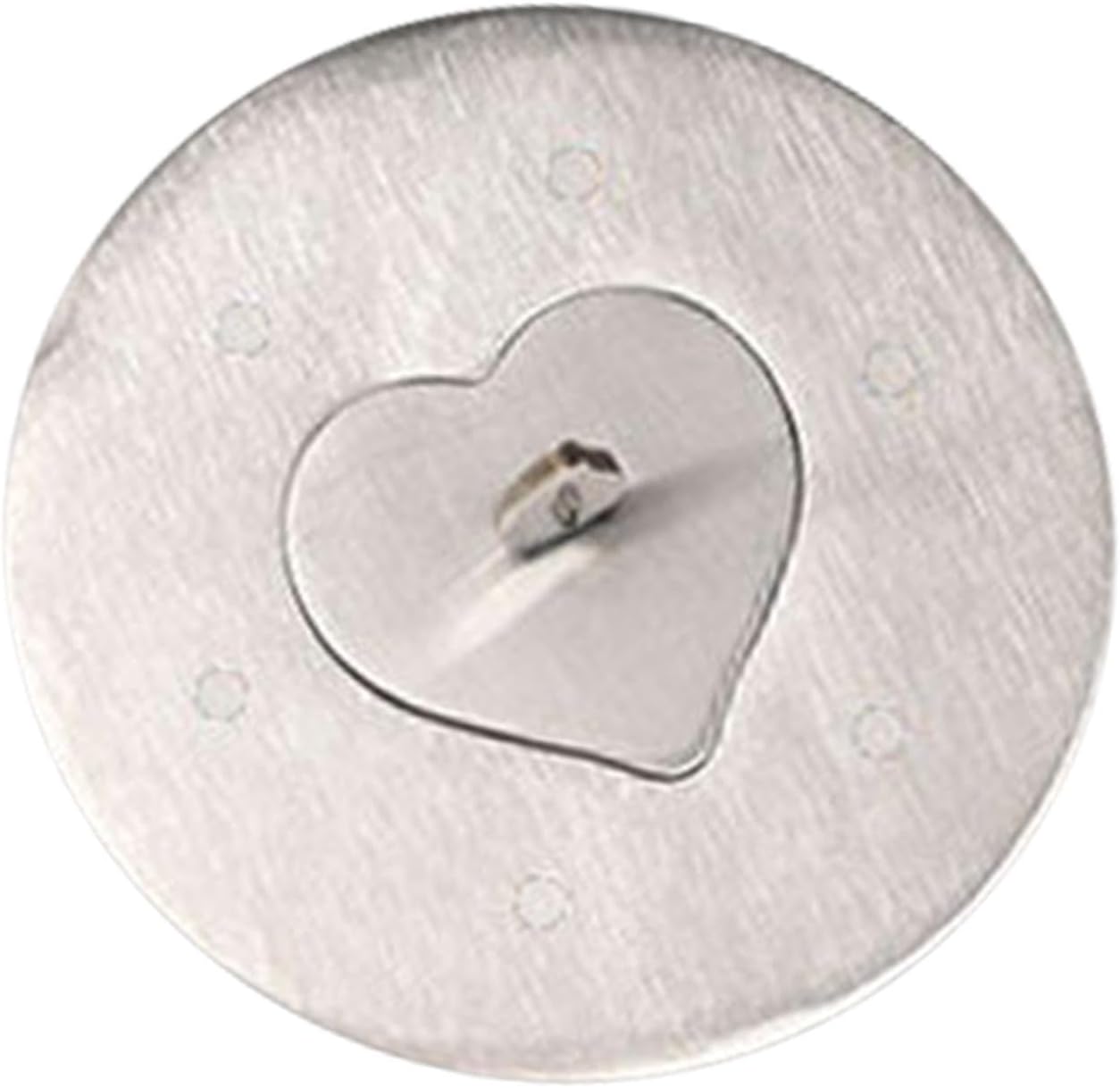 Jar Candle Covers with Heart Design for Home and Office