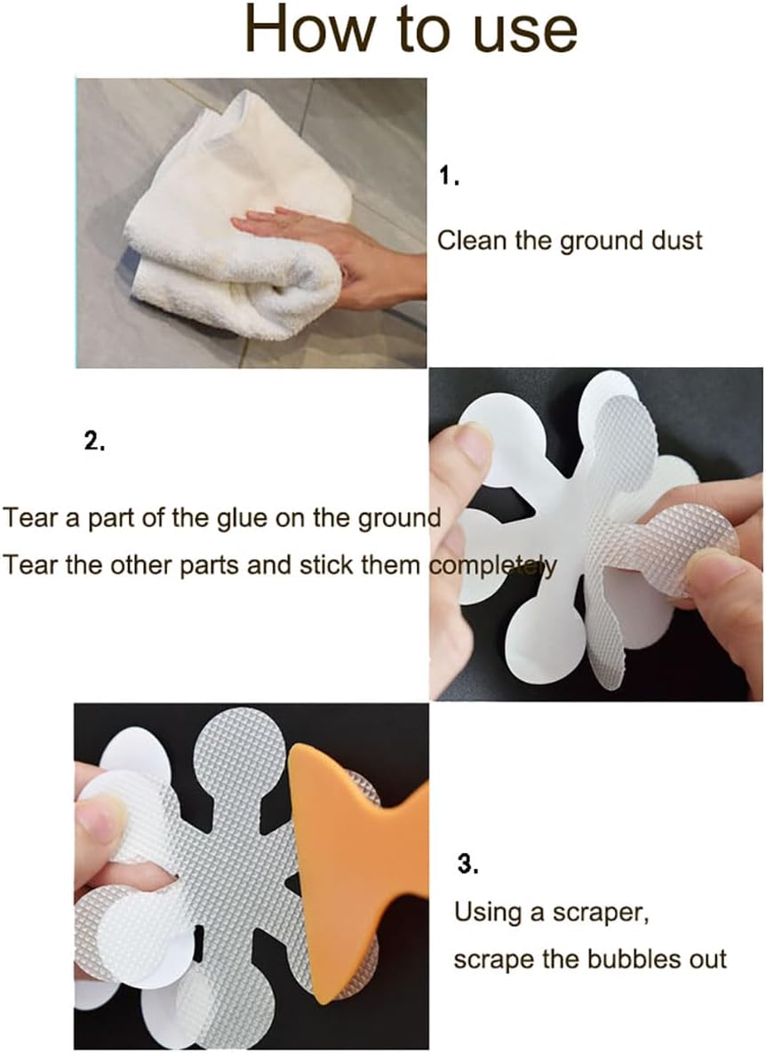Smith Generic Anti-Slip Shower Stickers