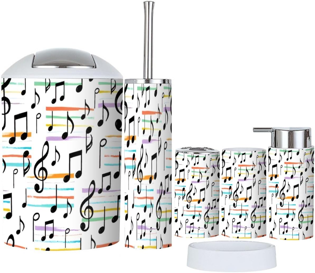 Bathroom Accessory Set for Clutter-Free Counter