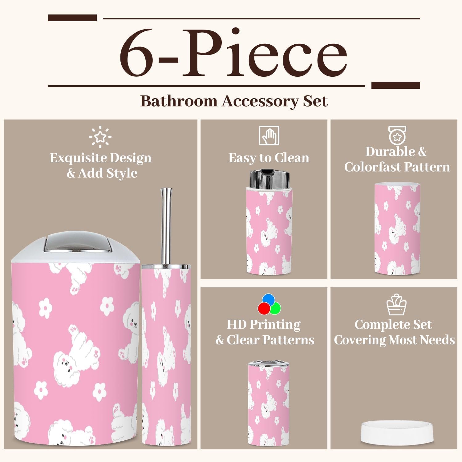 Perfect Set for Organized Bathroom