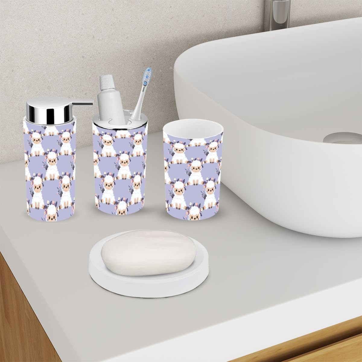 XNGJEMVWXO 6-Piece Cute Decor Set for Kids