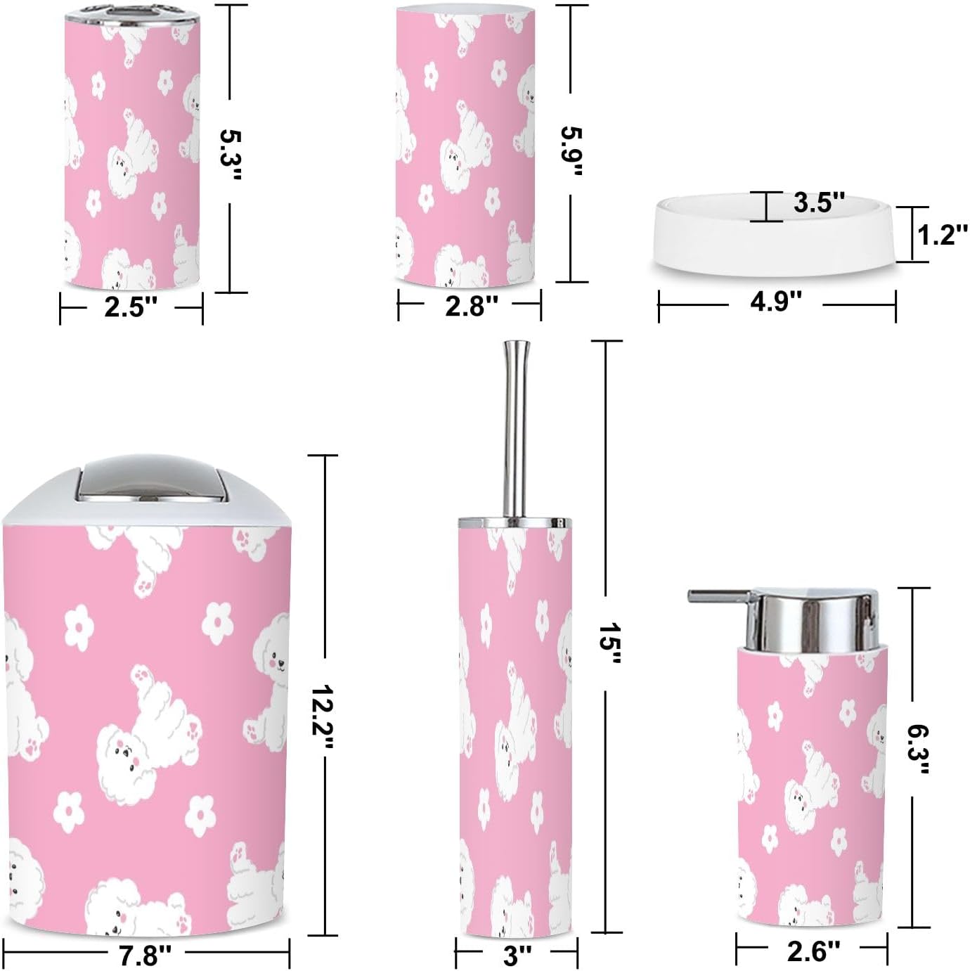 Perfect Set for Organized Bathroom