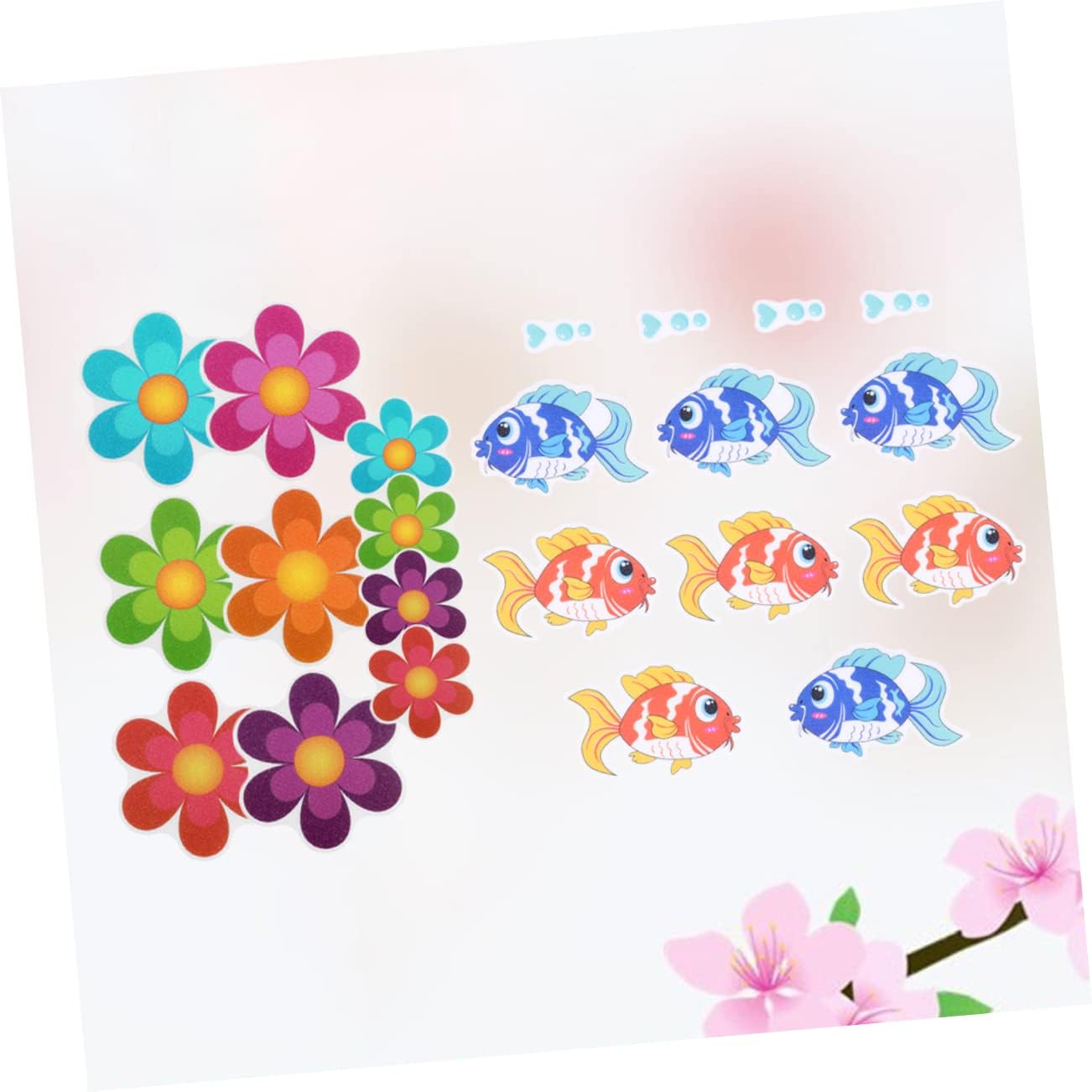 Slip-Proof Cute Bath Stickers