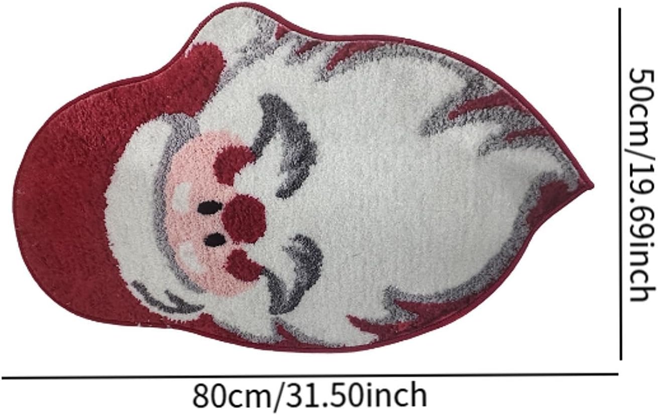 Christmas Santa Desk Rug Front Porch Cozy Rug