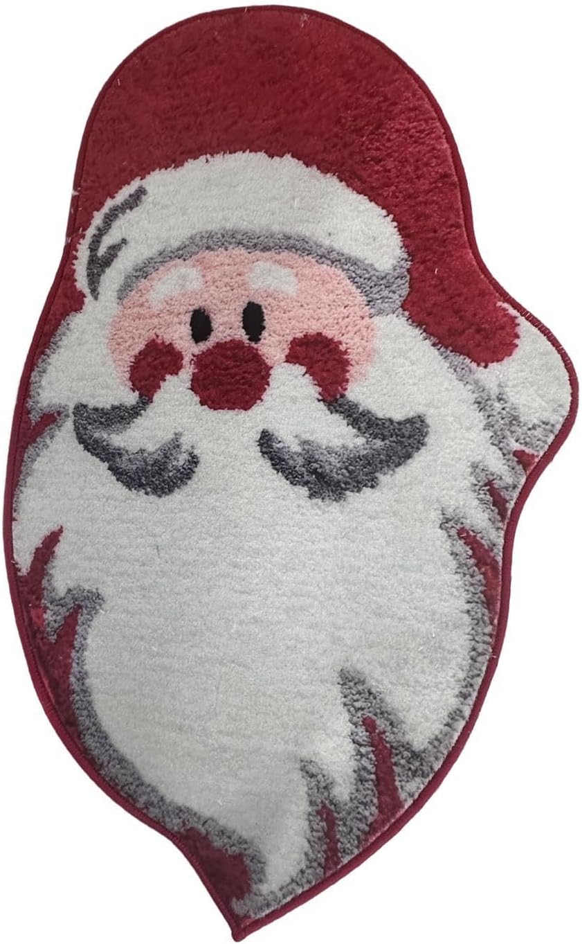 Christmas Santa Desk Rug Front Porch Cozy Rug