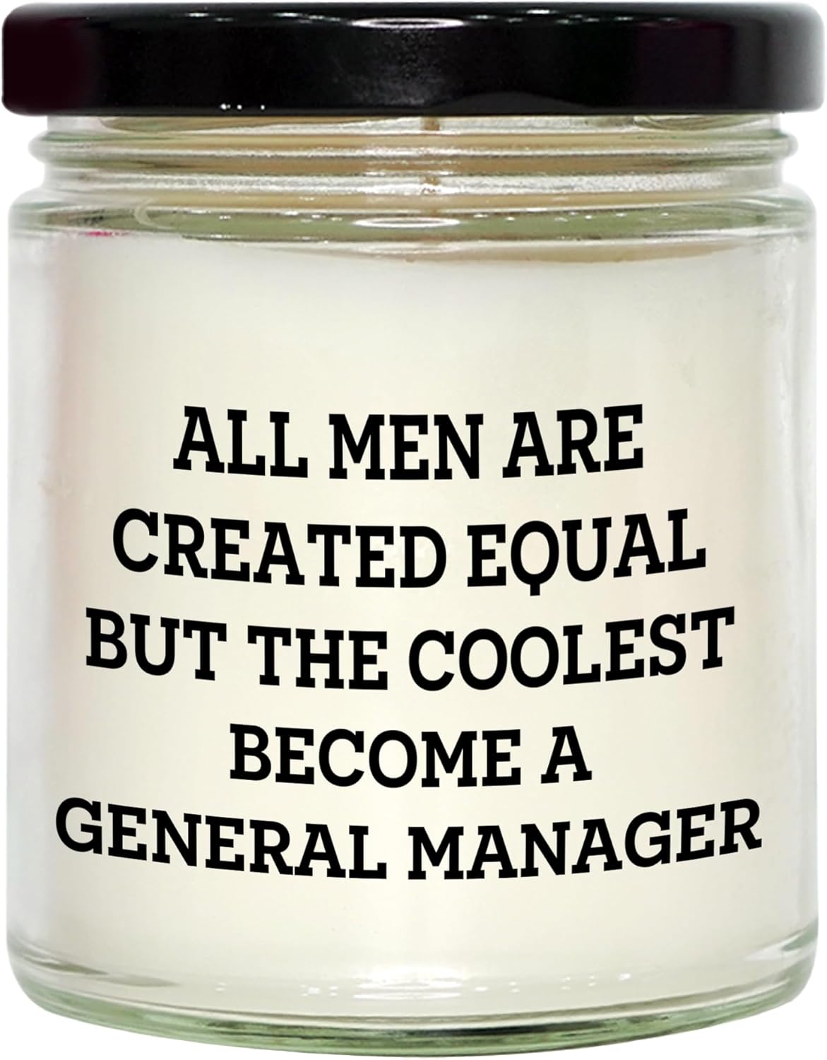 Funny General Manager Gift 100ml Vanilla Soy Candle