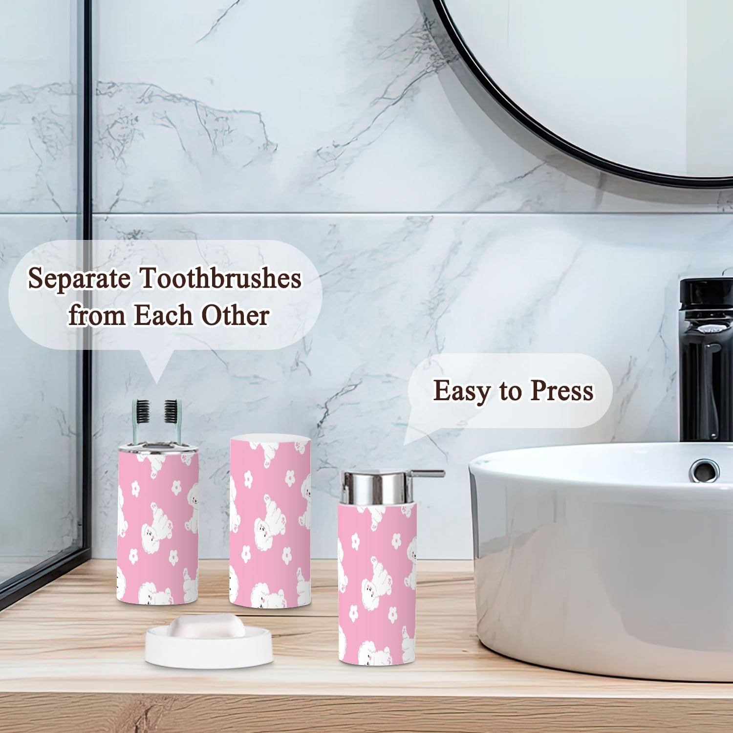 Perfect Set for Organized Bathroom