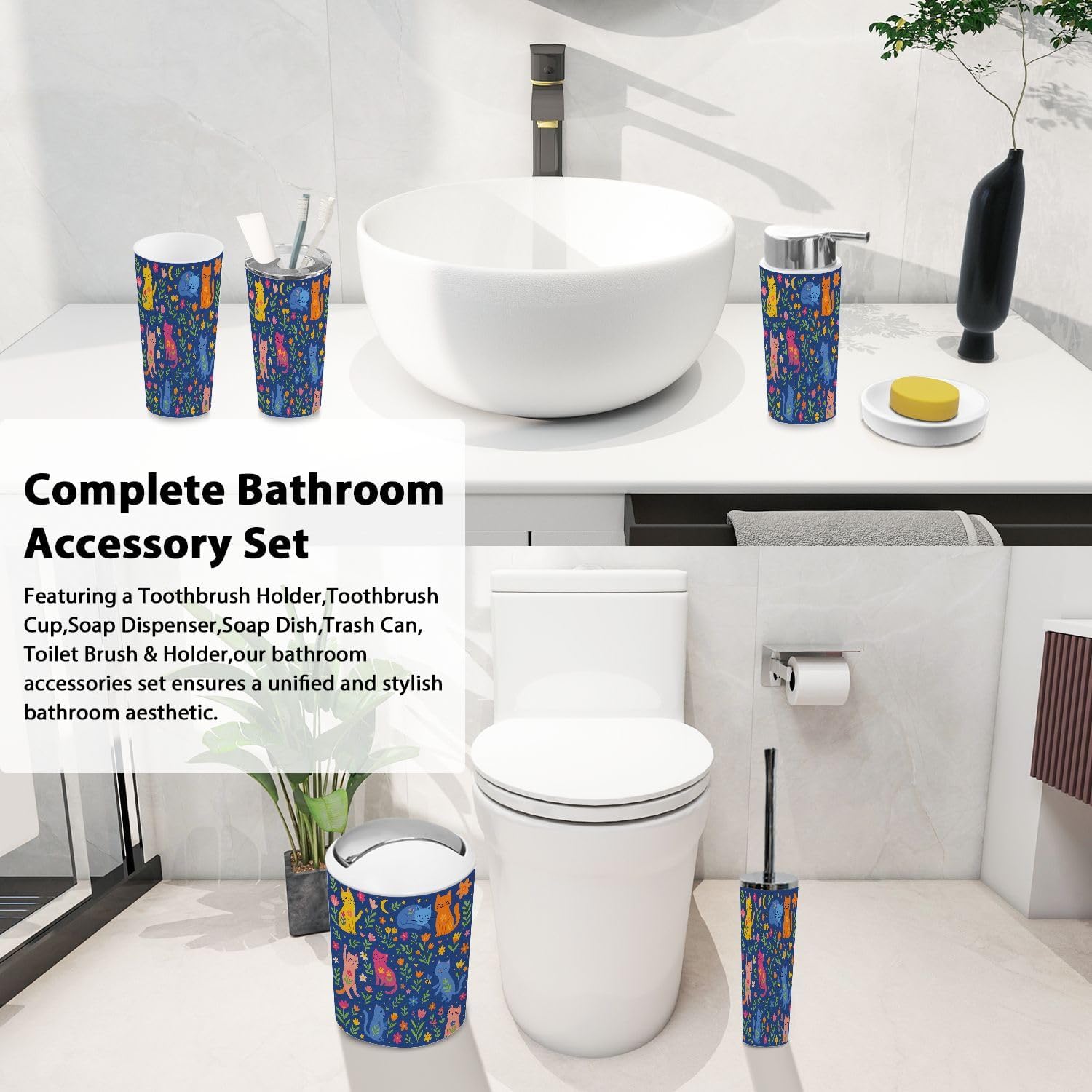Bathroom Accessory Set
