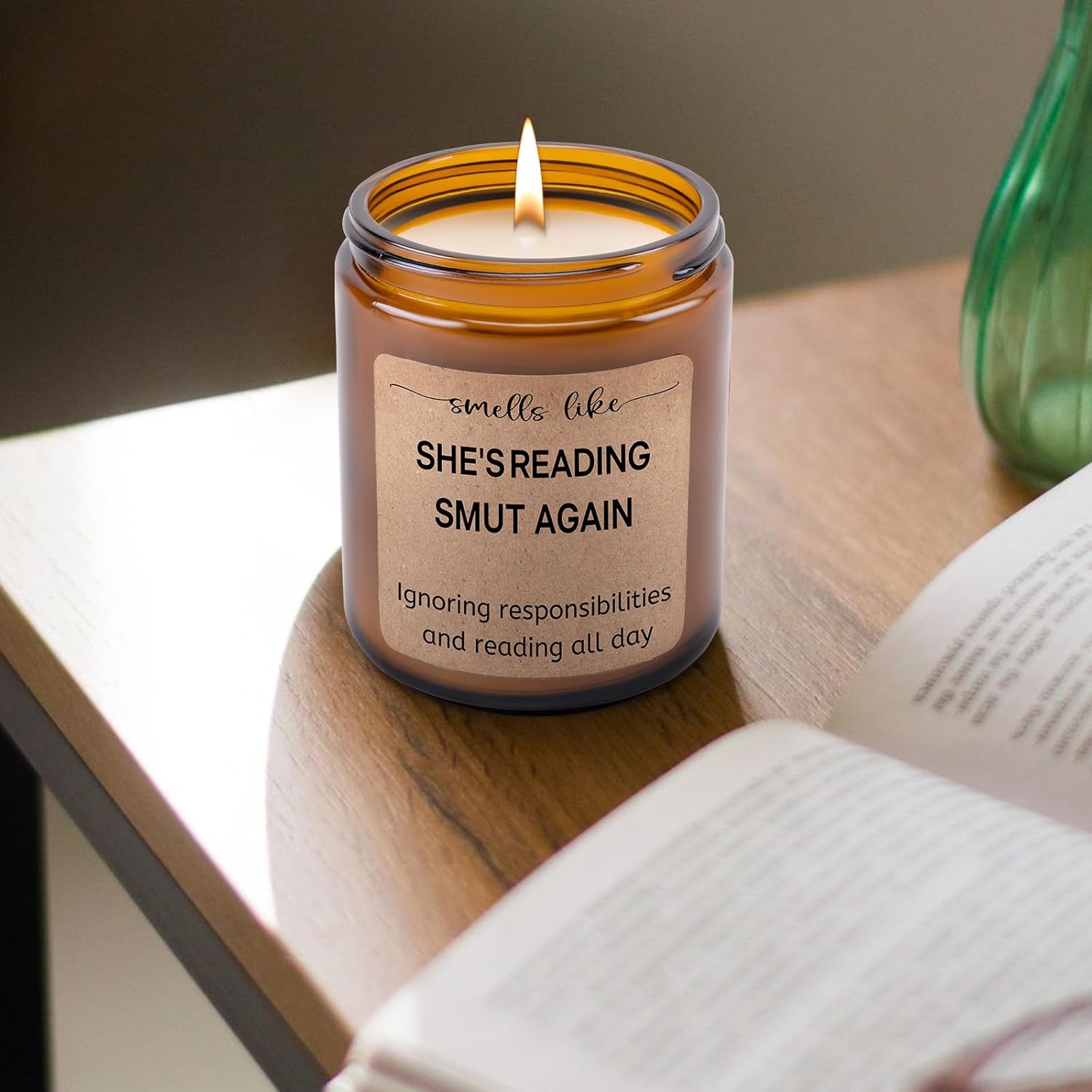 Perfect for Reading Book Lovers Candle with a Quirky Vibe