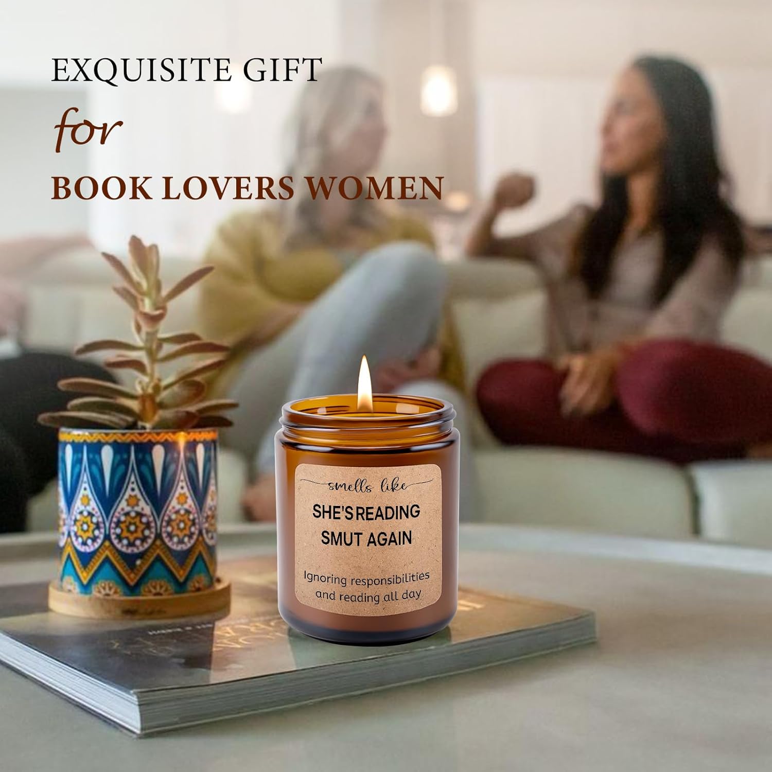 Perfect for Reading Book Lovers Candle with a Quirky Vibe