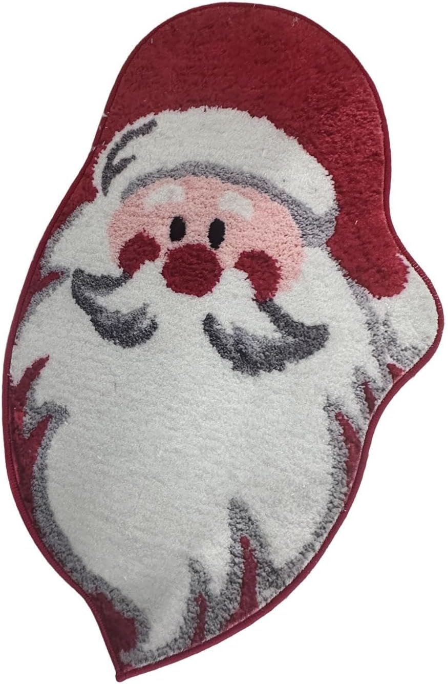Christmas Santa Desk Rug Front Porch Cozy Rug