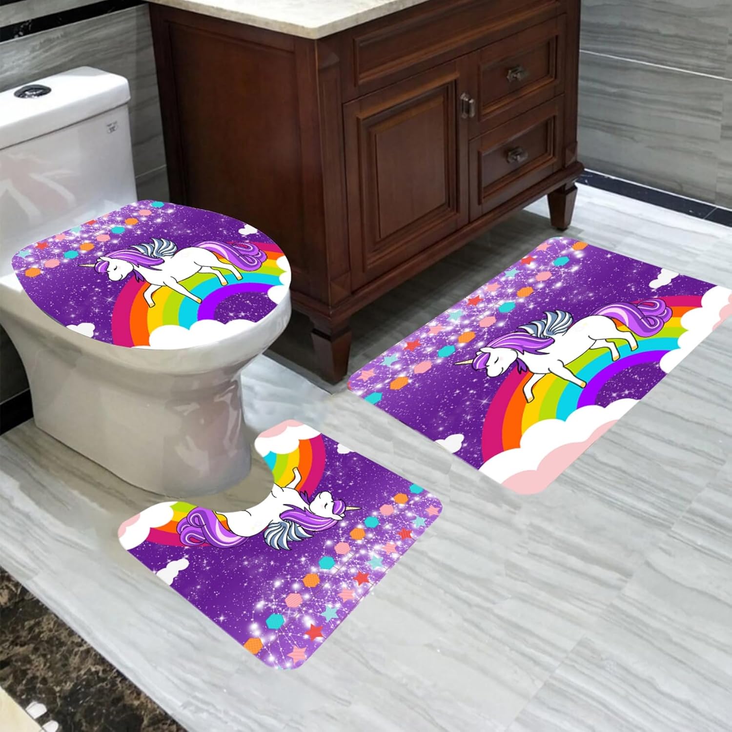 Magical Unicorn for Kids - 70x70 inches