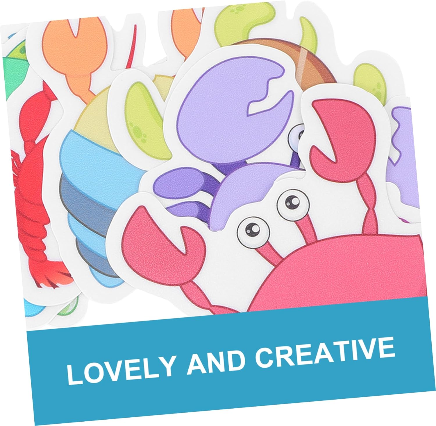 PrettyZoom 1Set Cartoon Ocean Animal Non-Slip Bathroom Stickers