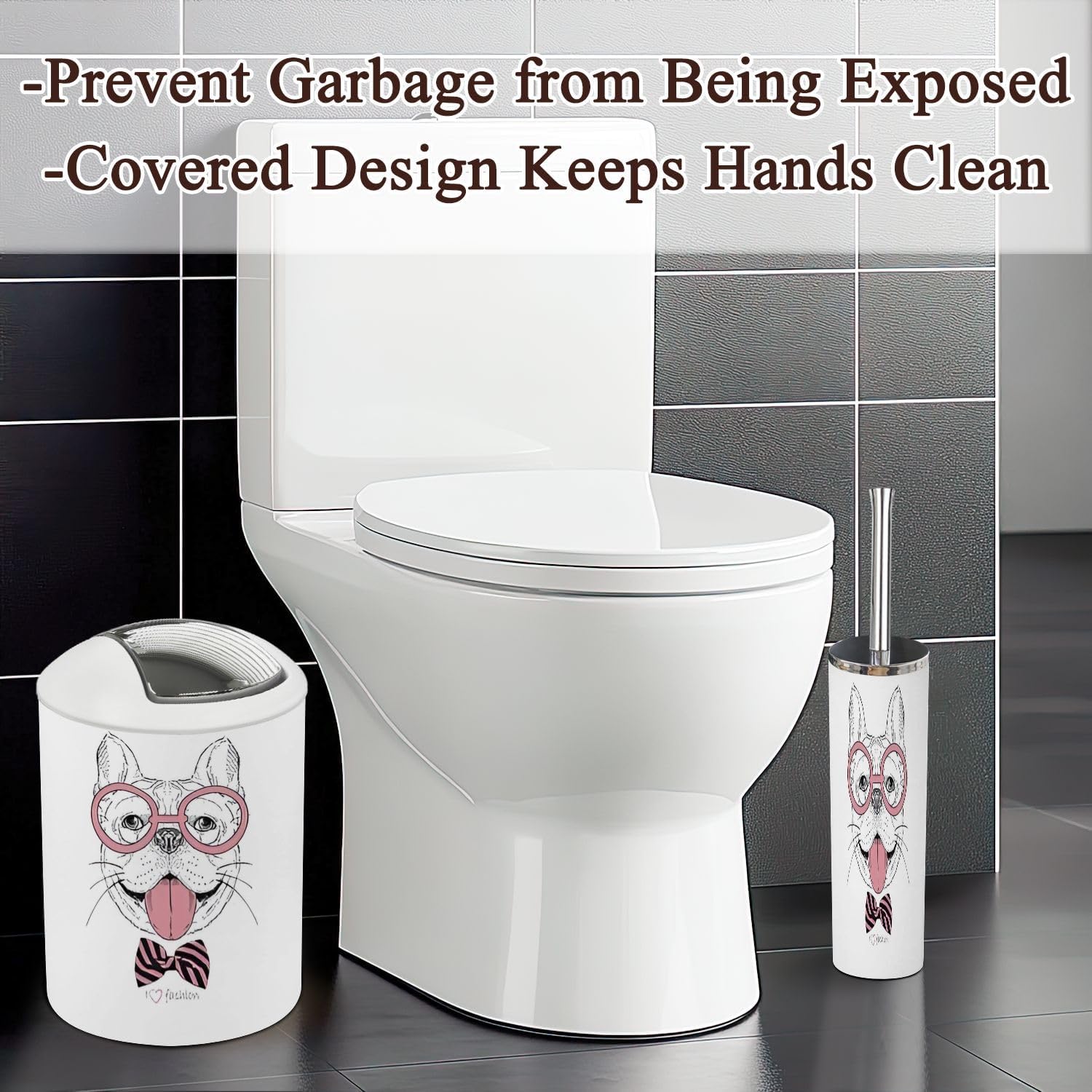 Stylish 6-Piece Bathroom set