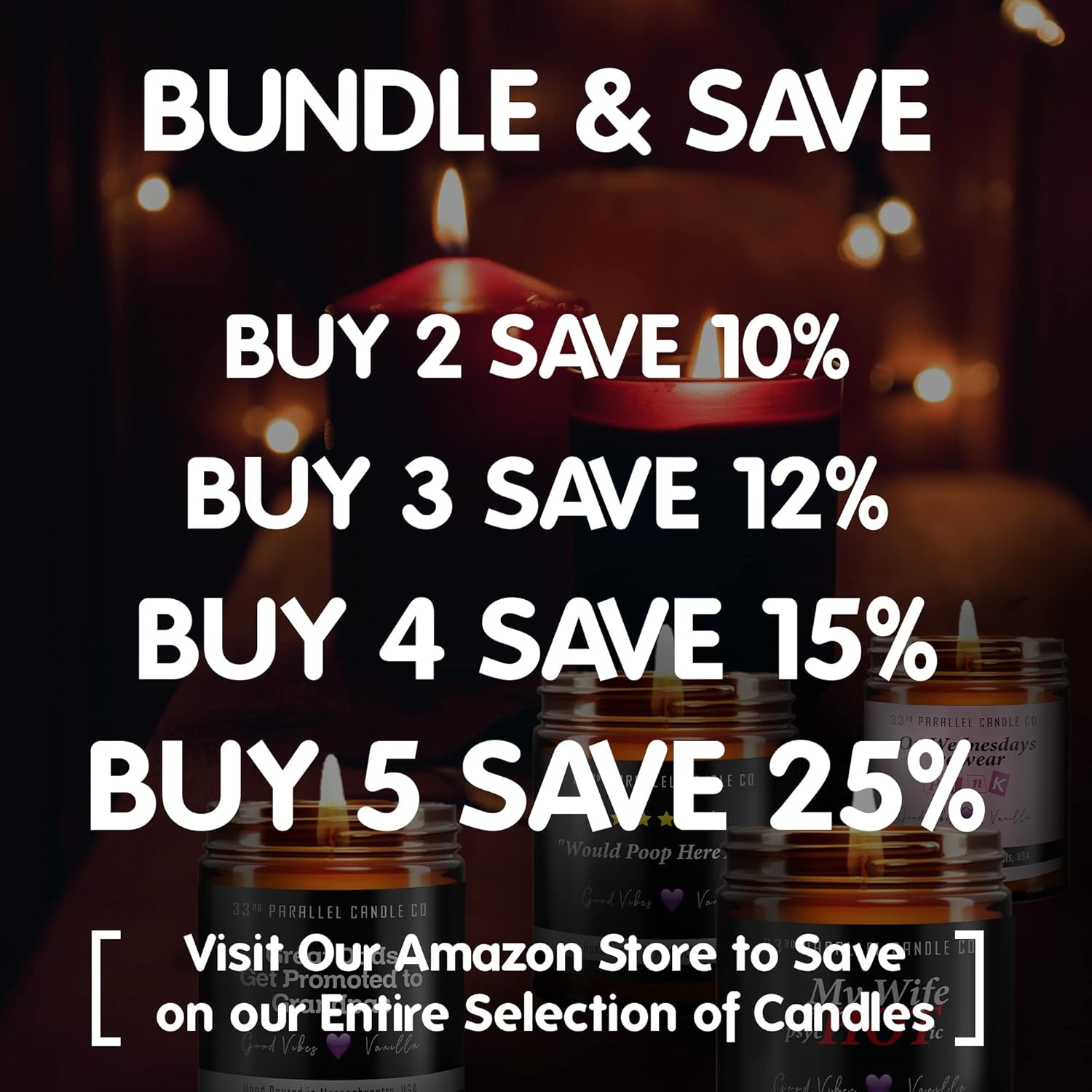 Taurus Zodiac Candle