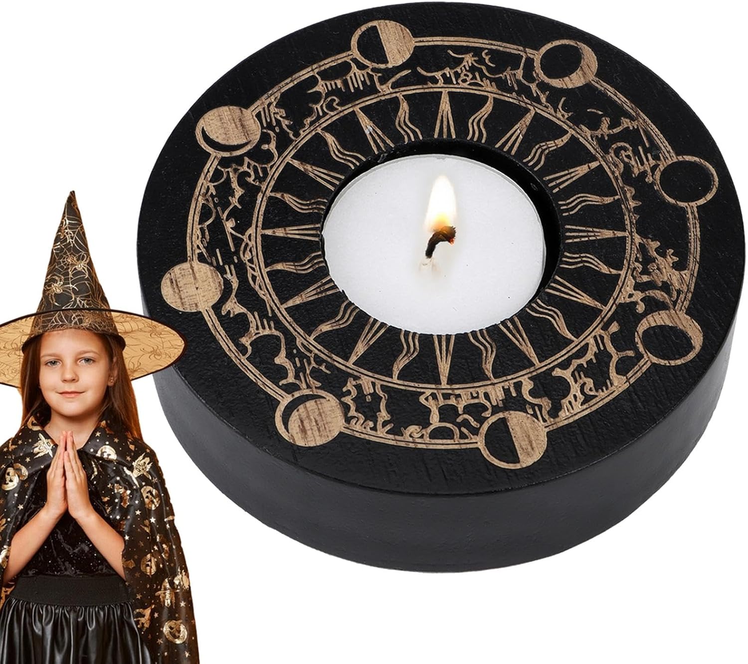 Scare-Ciodize Halloween Candle Holder