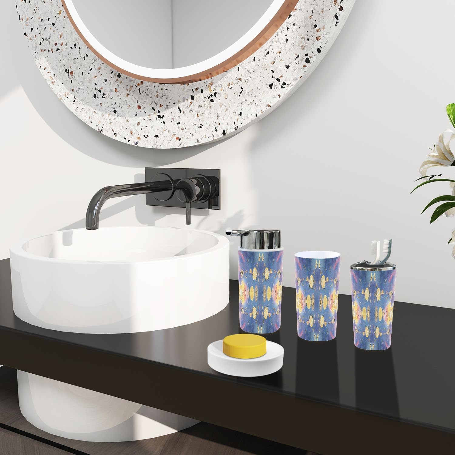 Stylish Bathroom Accessories Set for Kids