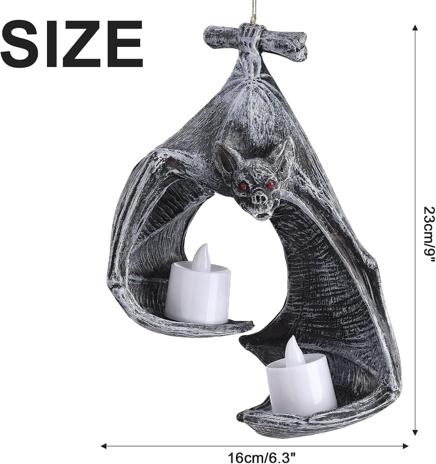 TREETDOBV Halloween Wall Candle Holder
