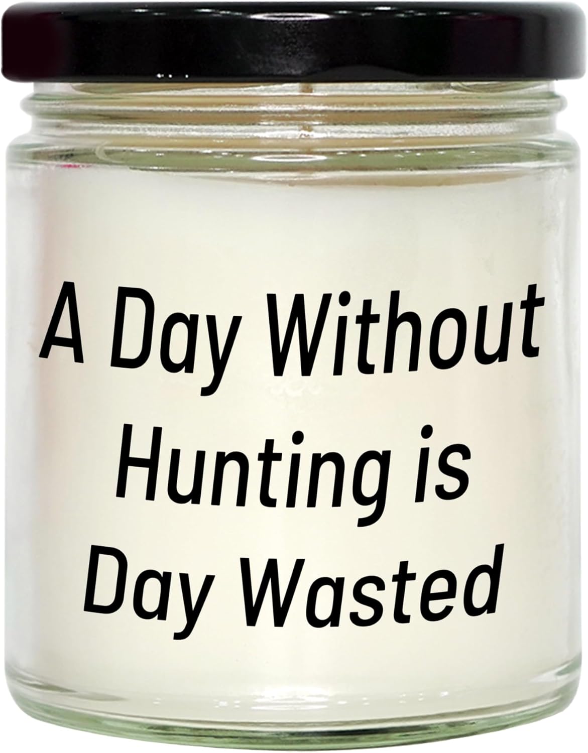 Hunting Gift for Men Funny Quote Candle