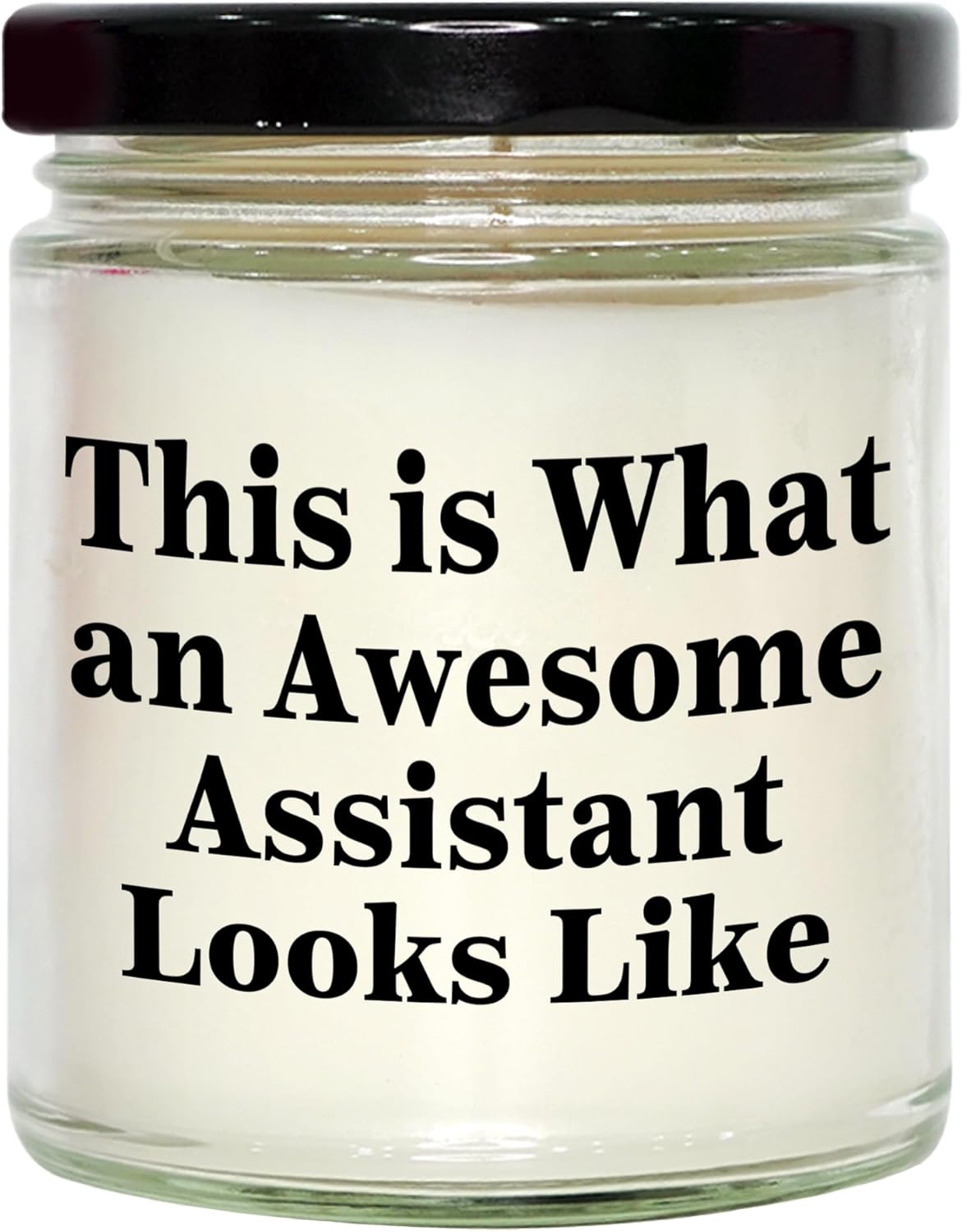 9oz Vanilla Soy Candle with Inspirational Quote - Valentines Day Gift