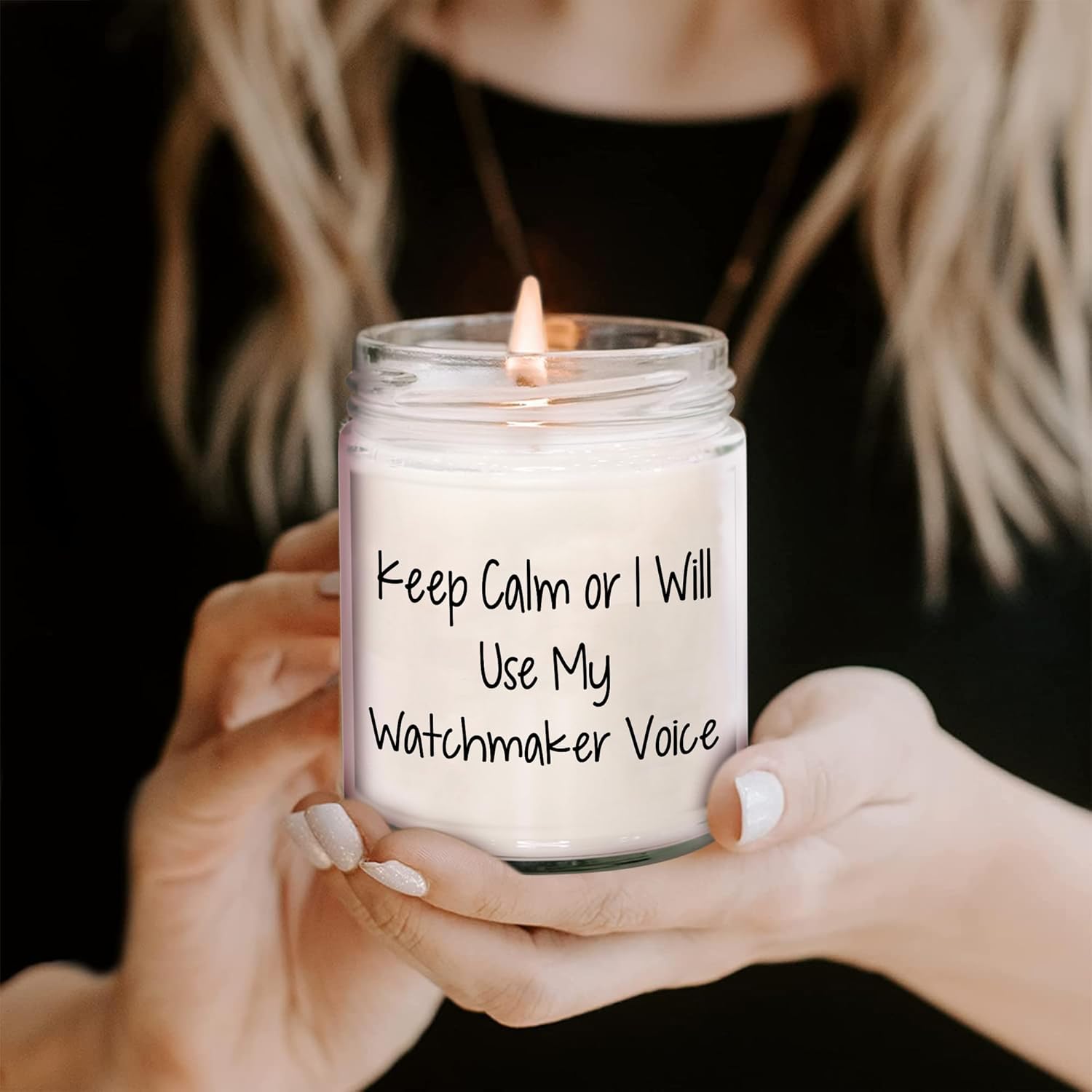 Watchmakers Vanilla Soy Candle Gift for a Cheery Christmas