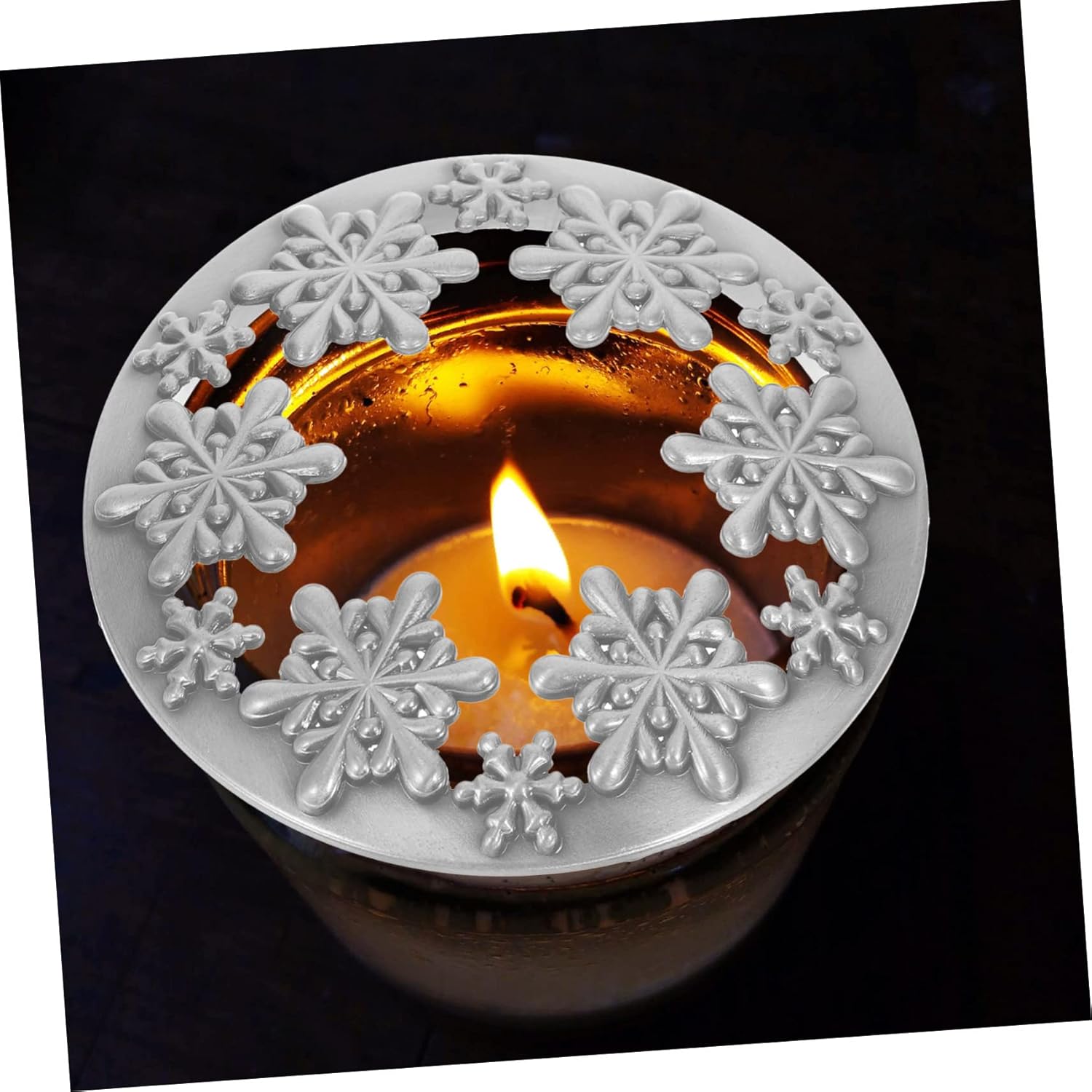 COHEALI Jar Candle - Snowflake Snowdrop