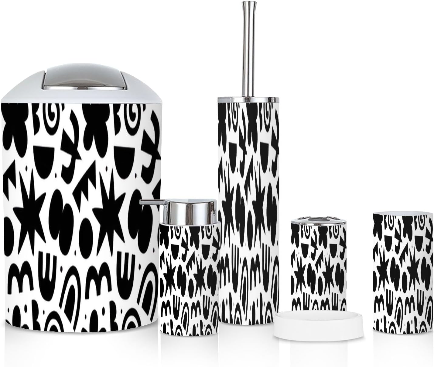 Modern 6-Piece Bathroom Set