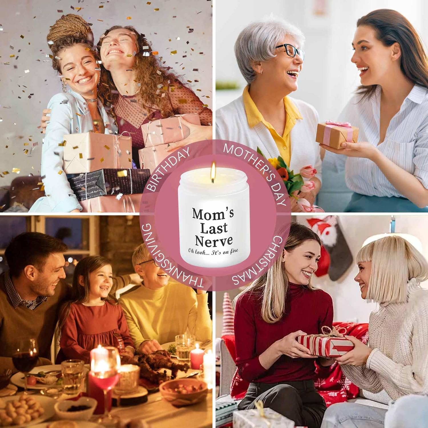 Traumatic Candle Set For Moms Special Day