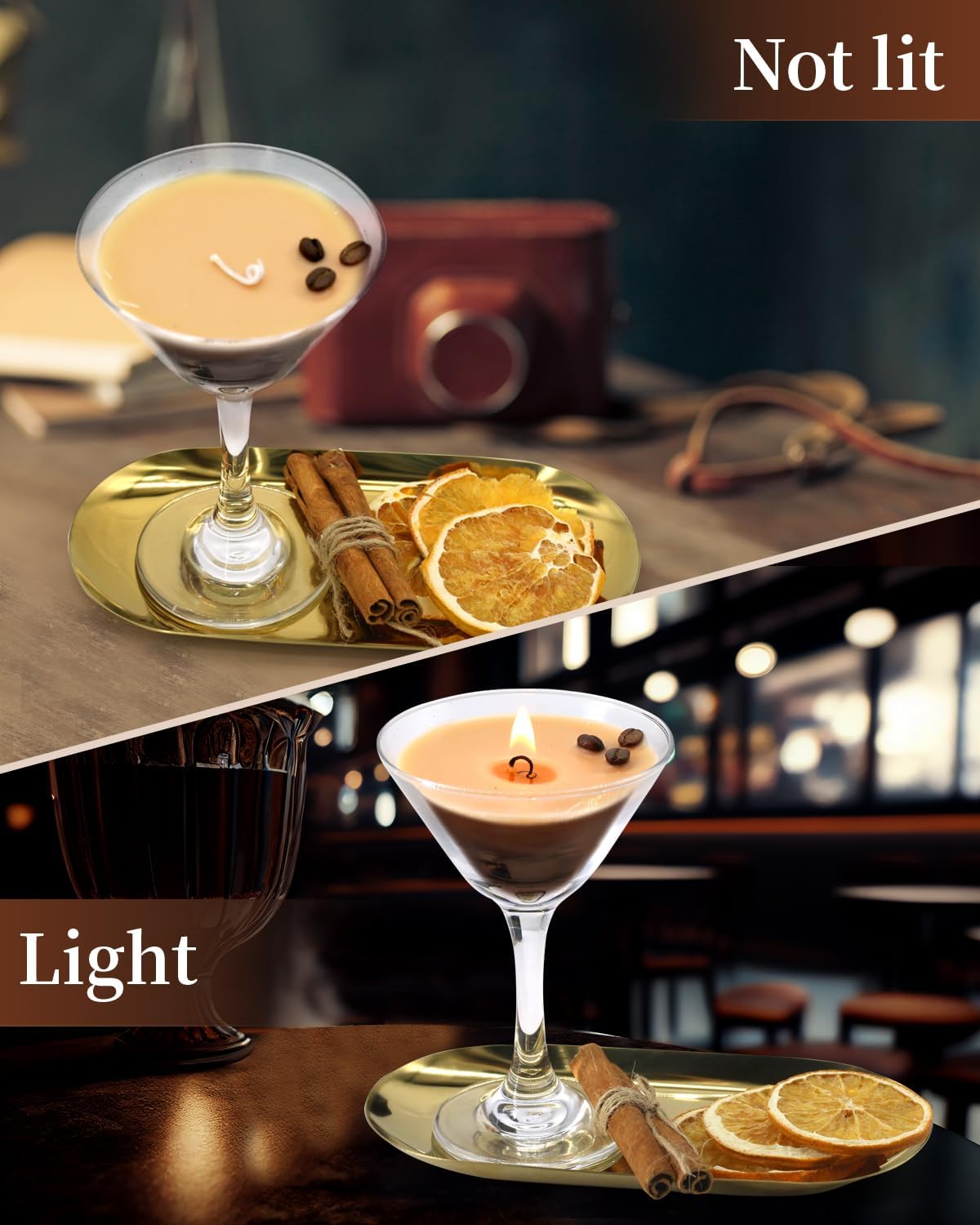 Espresso Coffee Candle Gifts for Women