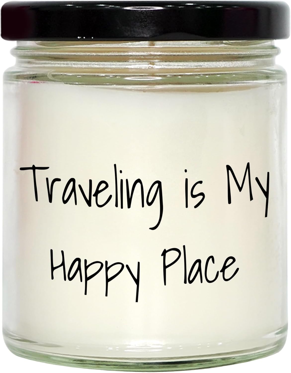 9oz Vanilla Soy Candle with Traveling Quotes for Dads Day