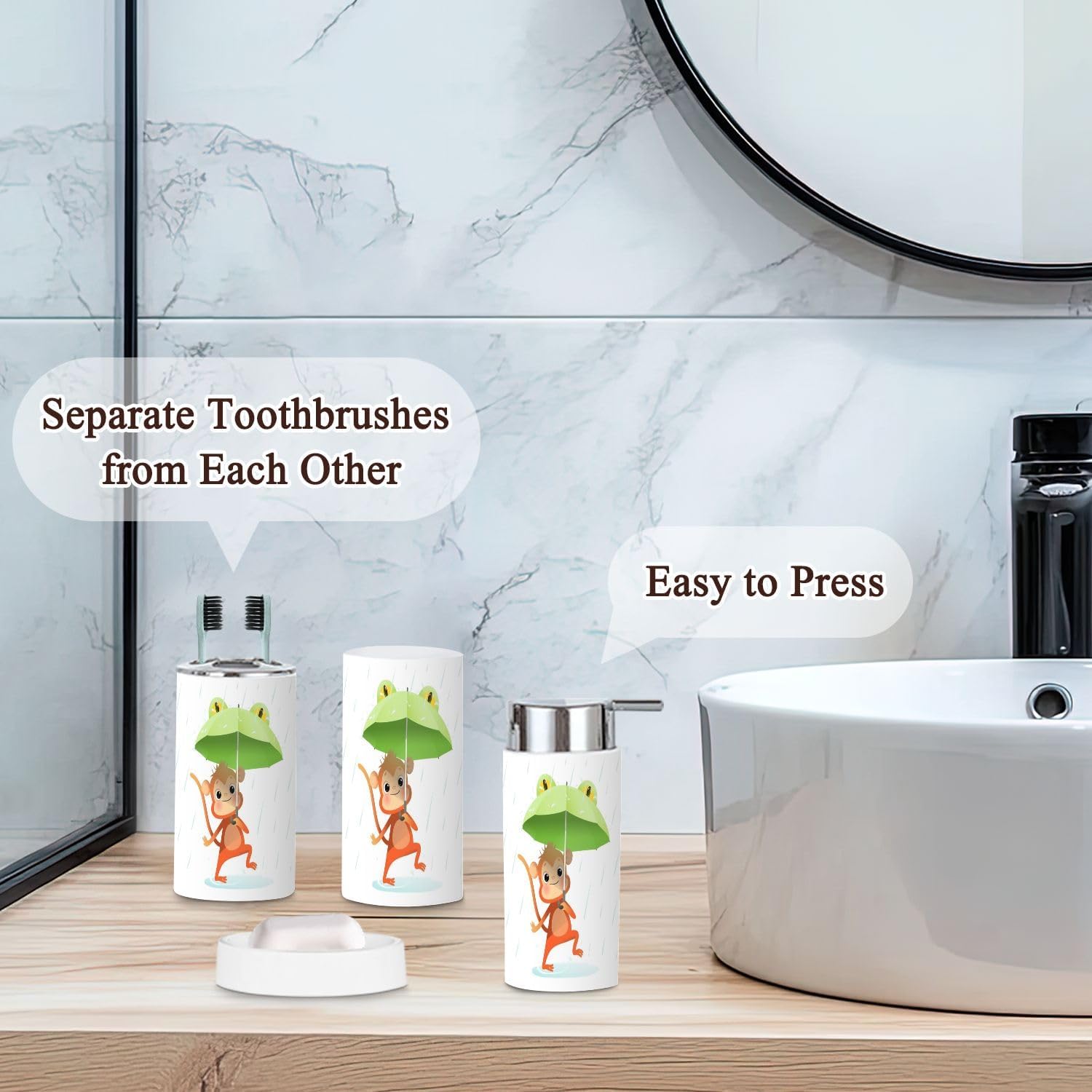 Bath Time Bonanza 6-Piece - Durable Adorable for Happy Mummy Daddy