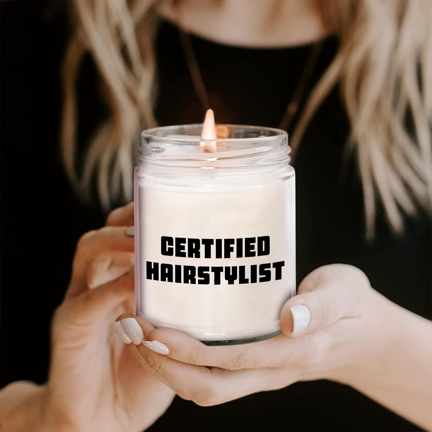 9oz Vanilla Soy Candle with Inspirational Quote