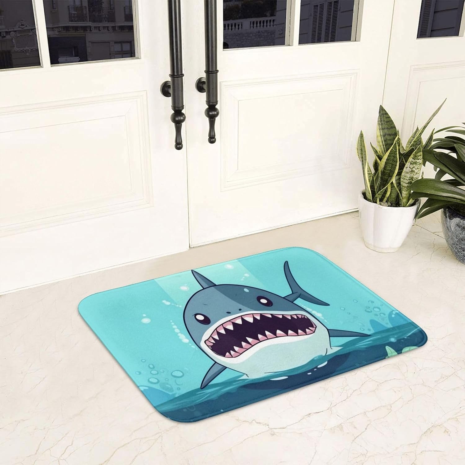 Welcome Shark Door Mat