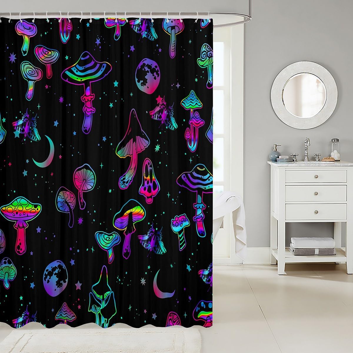 Erosebirdal Ready to Shower Mushroom 72x72