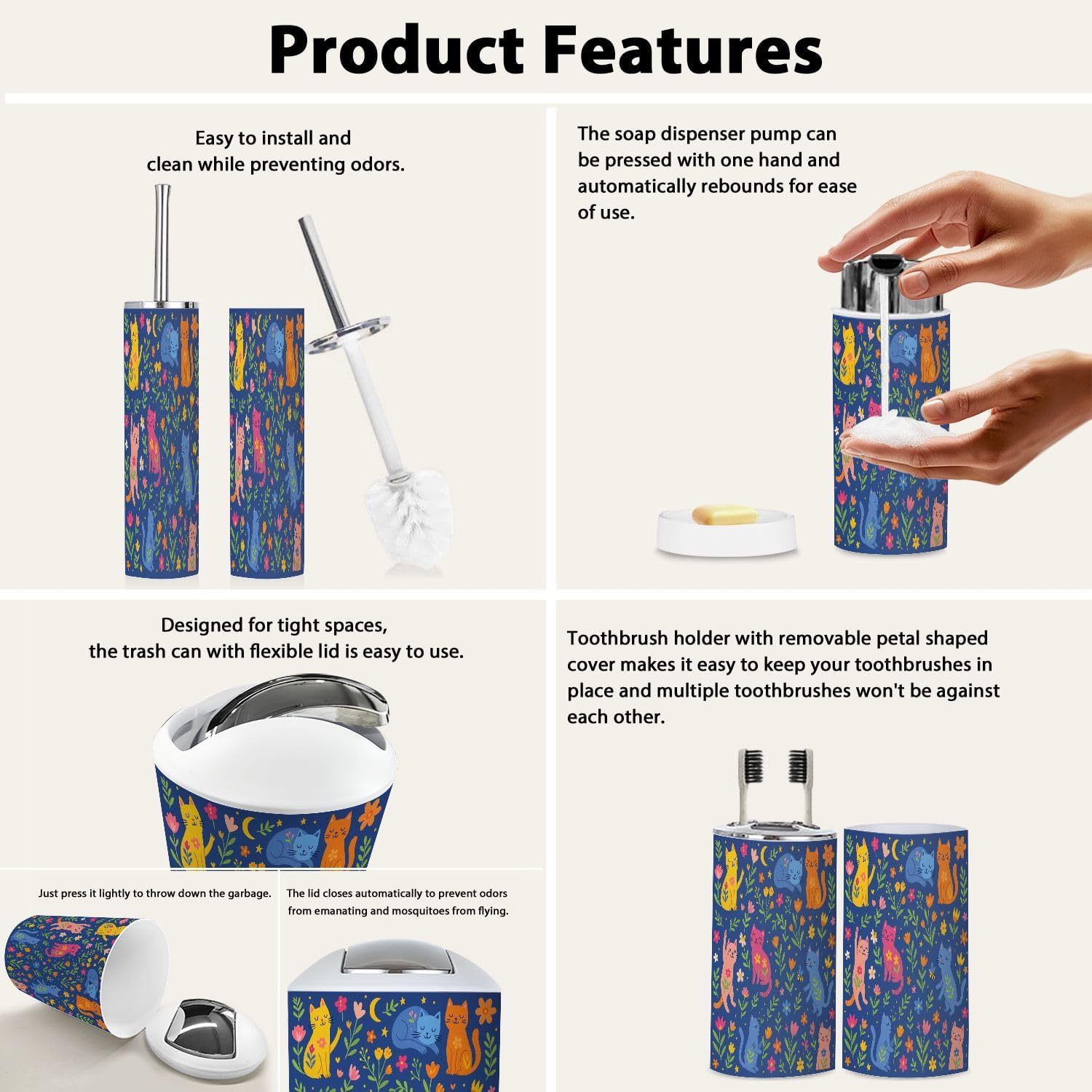 Bathroom Accessory Set