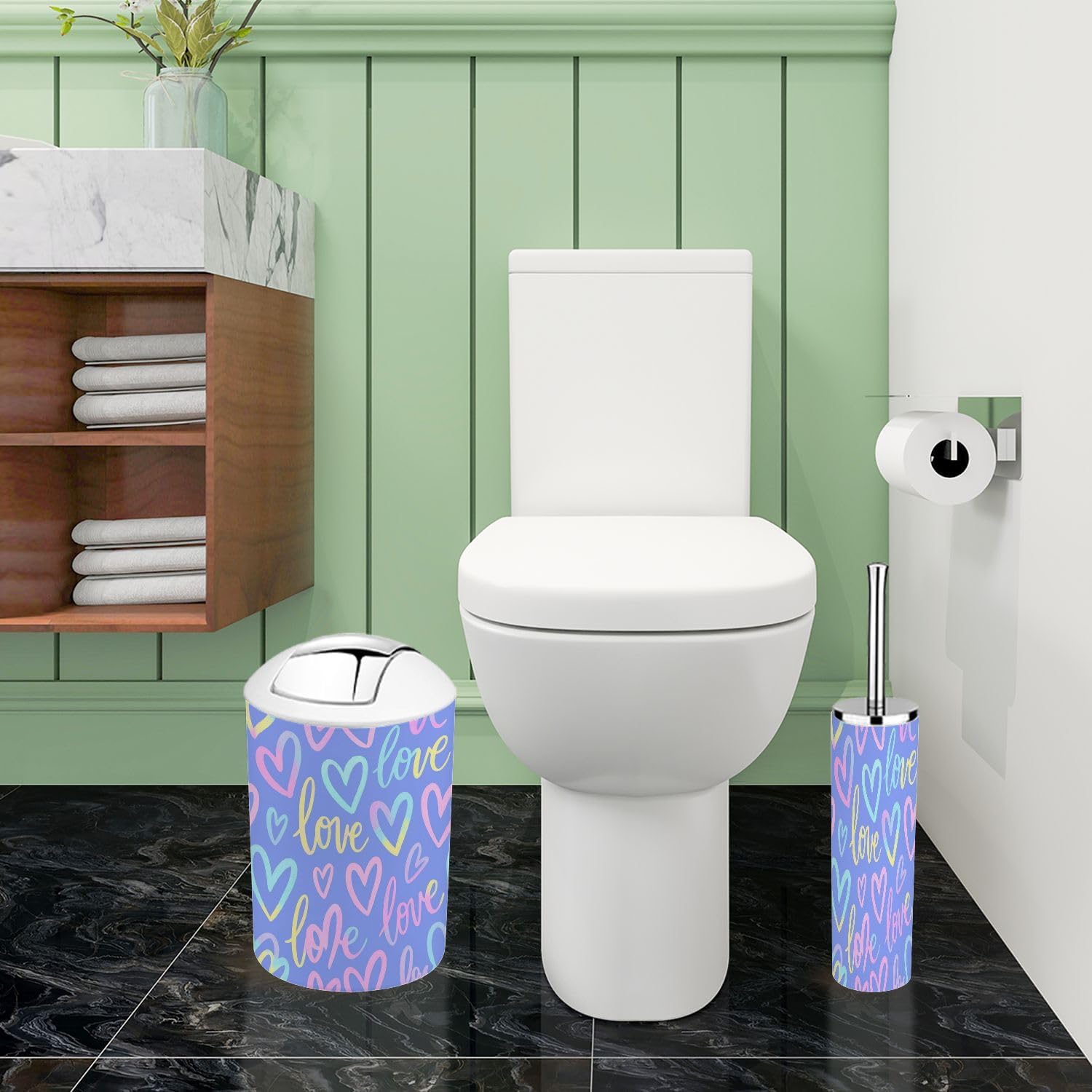 Bohemian Bathroom Set for Girls Wash Care Essentials