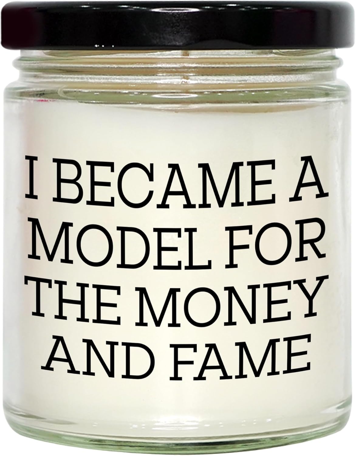 Inspirational Model Gift - 9oz Vanilla Soy Candle for Him or Her