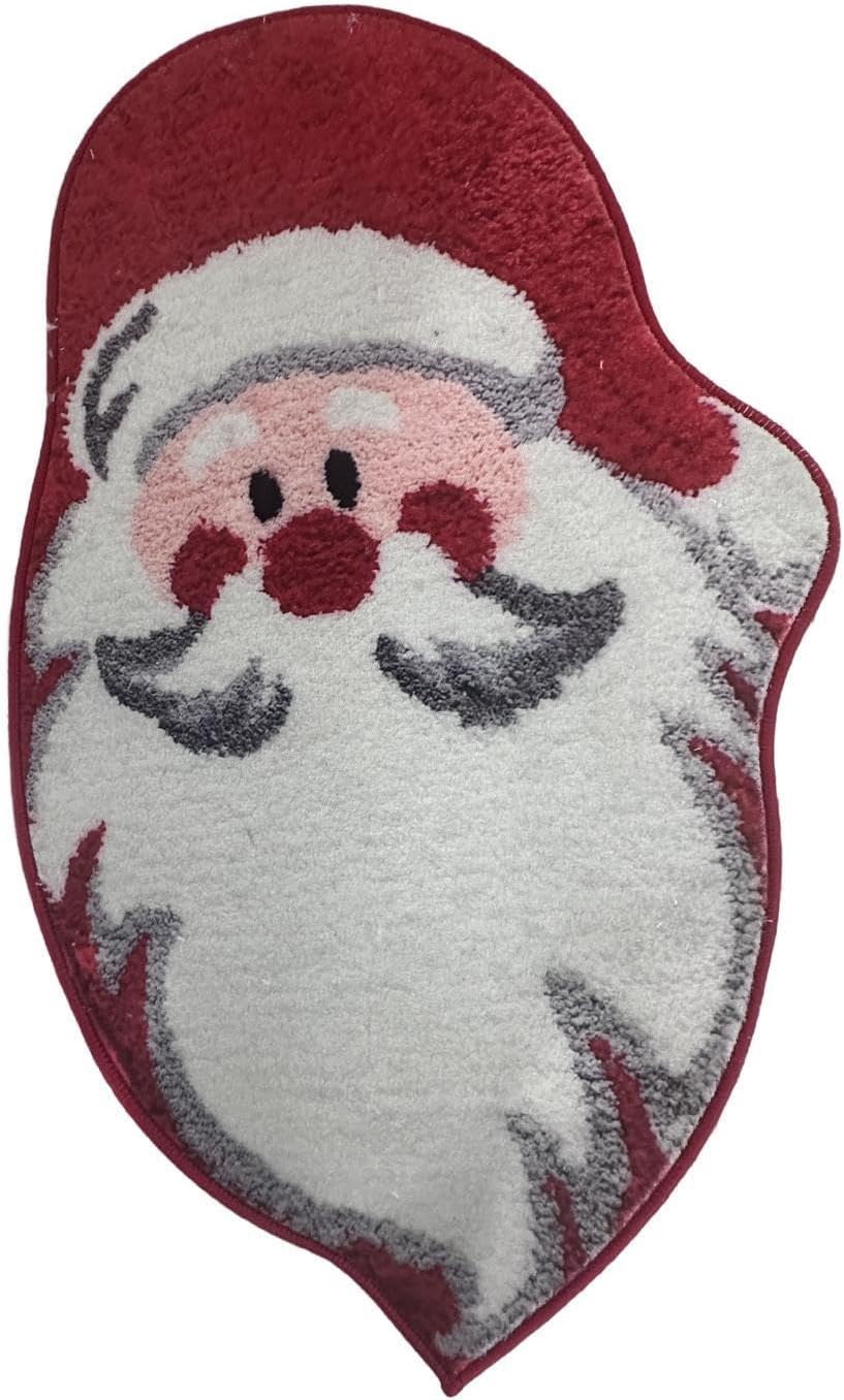 Christmas Santa Desk Rug Front Porch Cozy Rug