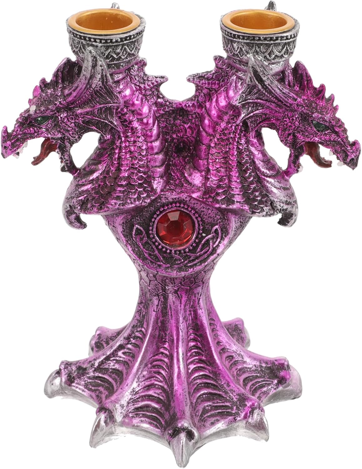 Medieval Dragon Candle Stand for Halloween Home Decor