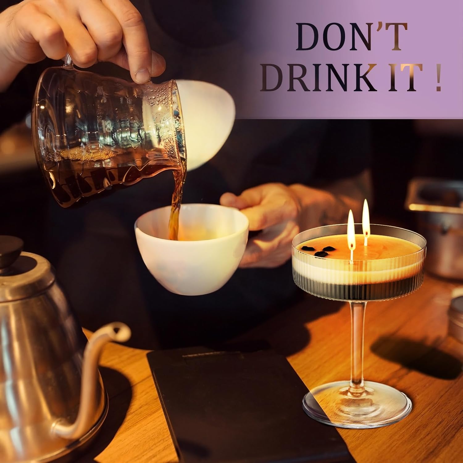 Elegant Espresso Martini Candle for Coffee Lovers