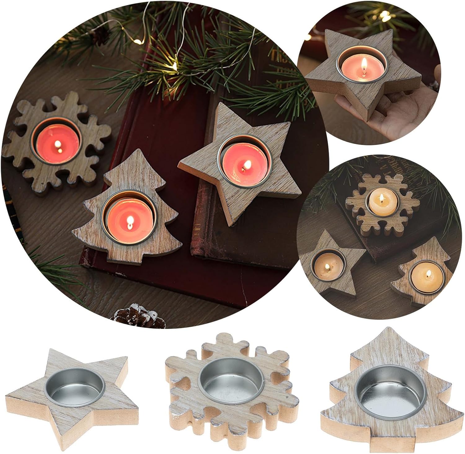 Christmas Candlestick Holder