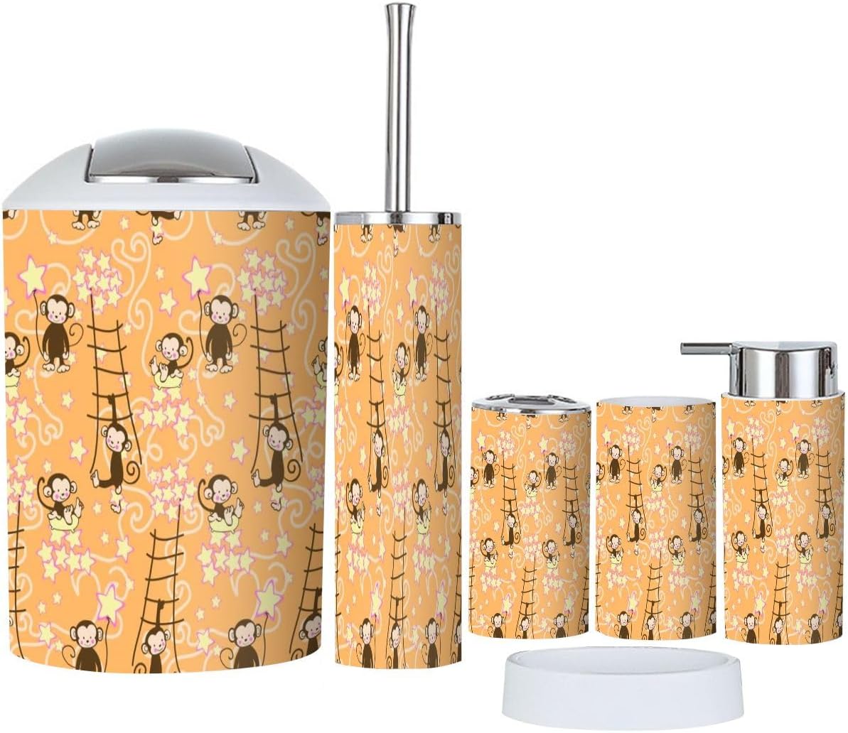 Bathroom Accessories Set 6 Pcs
