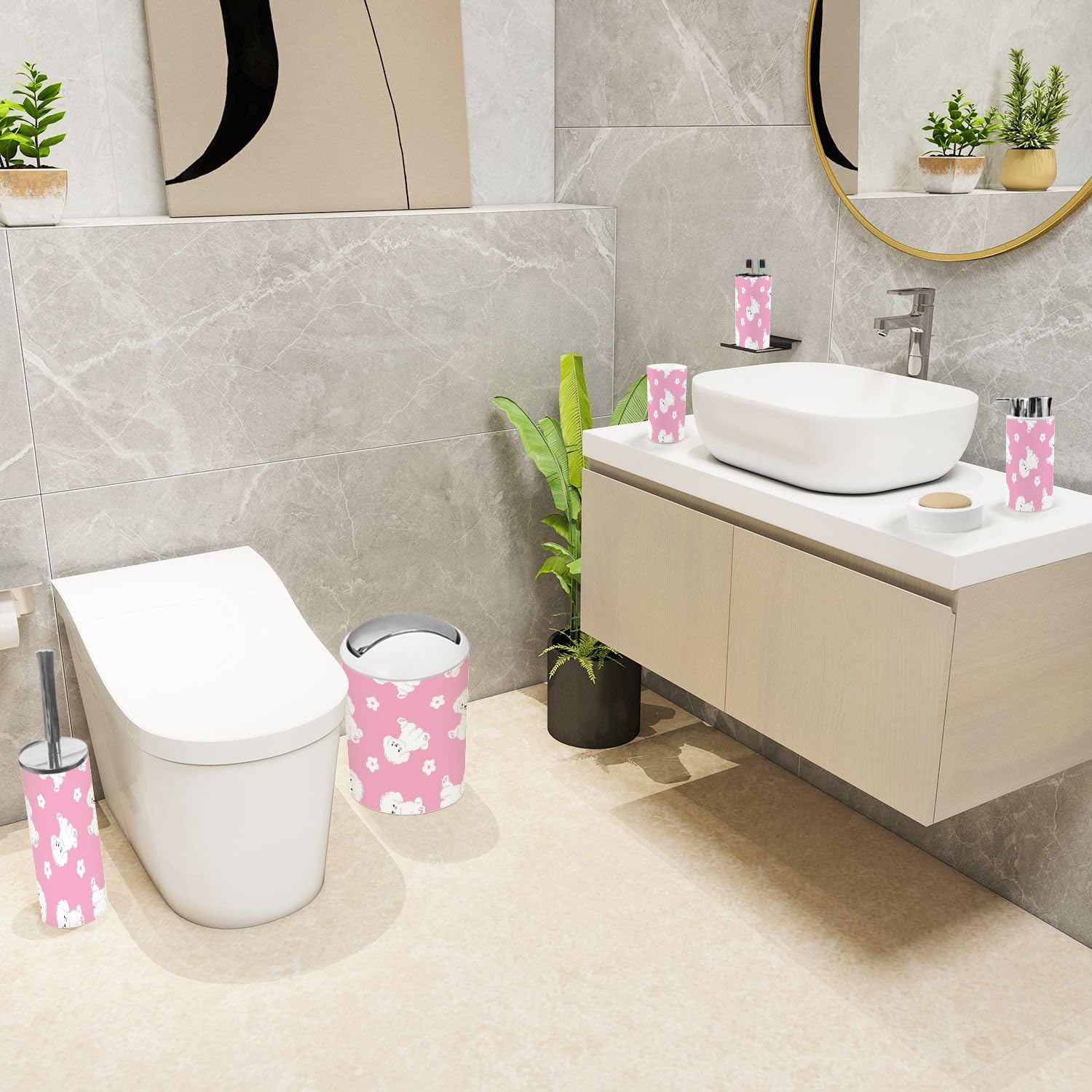 Perfect Set for Organized Bathroom