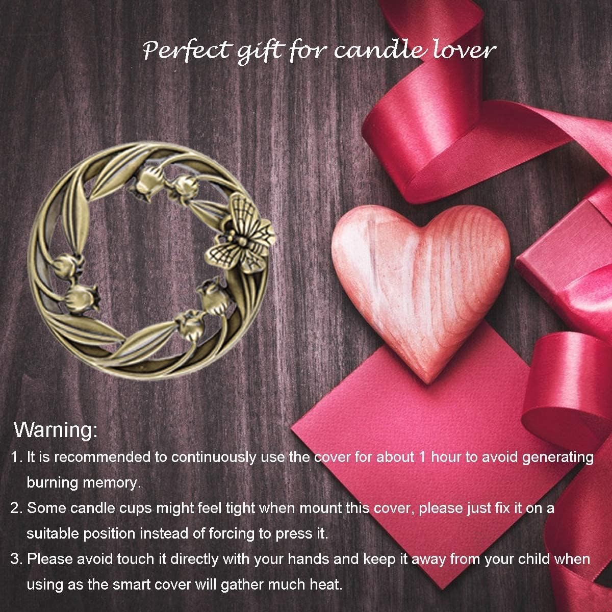 UCINNOVATE Candle Toppers Jar Candle Accessories