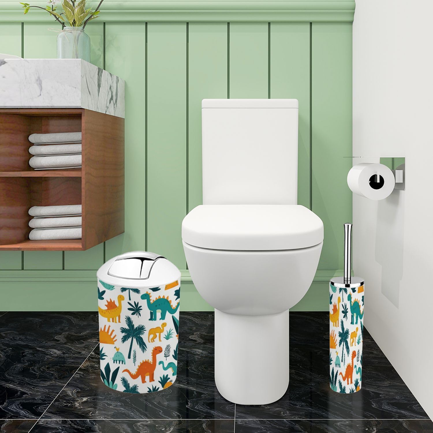 Bathroom Accessory Set Boho Style
