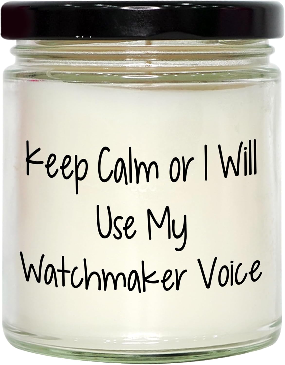Watchmakers Vanilla Soy Candle Gift for a Cheery Christmas