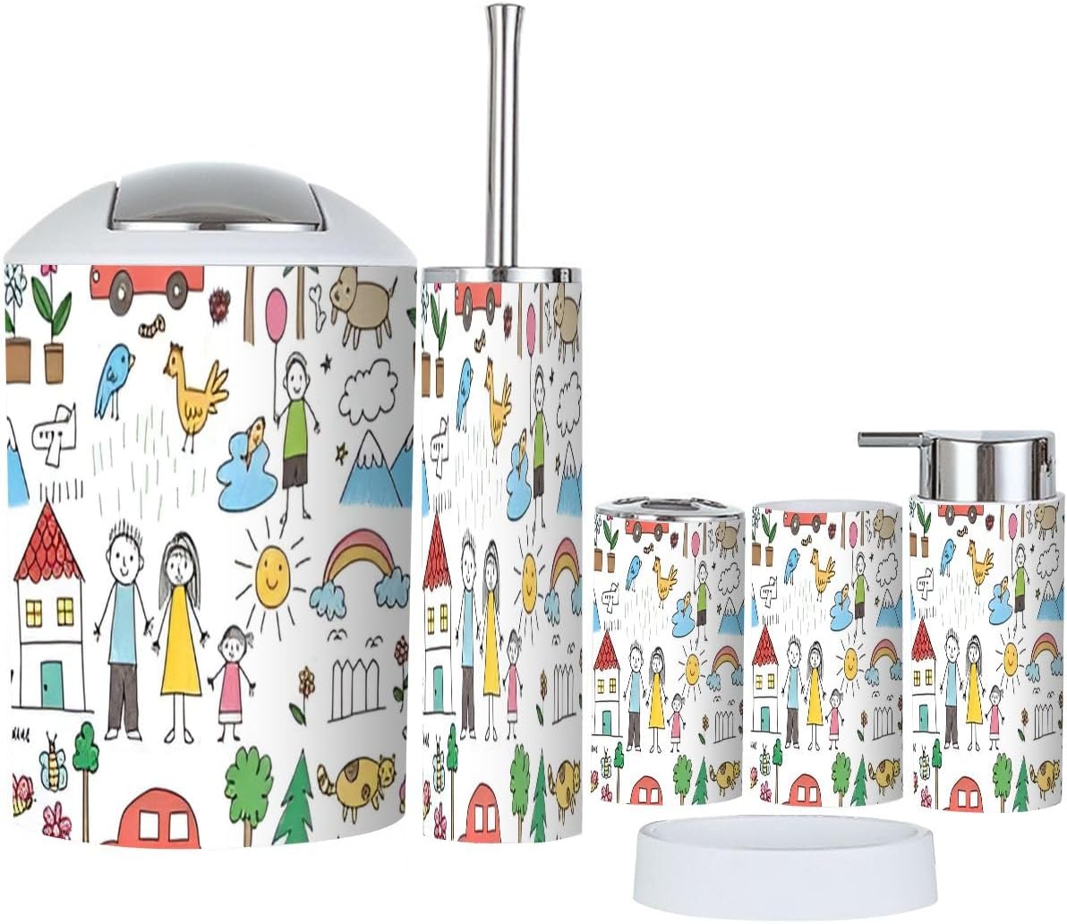 XNGJEMVWXO Trash Can Holder Set