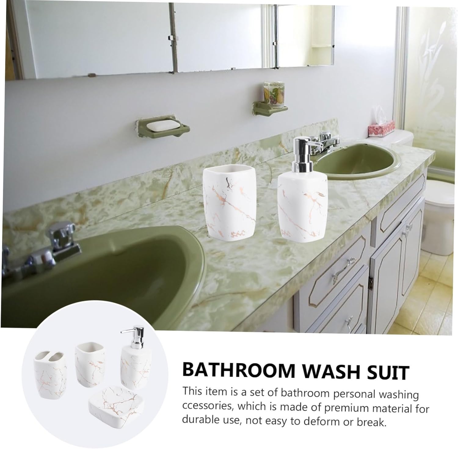 compact toothbrush set with
