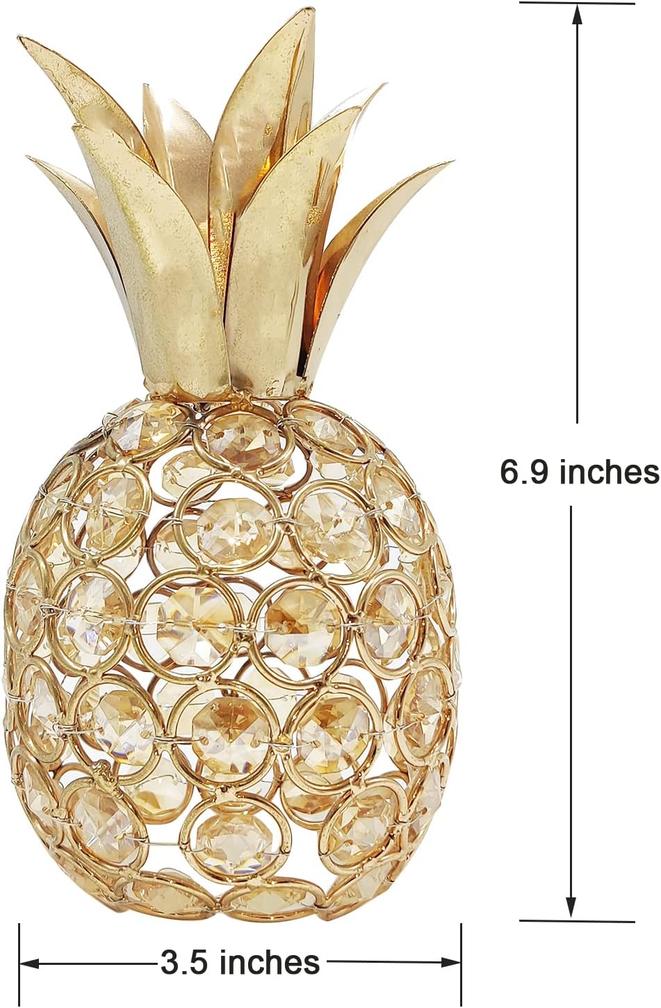Splendid Pineapple Table Centerpiece Decor