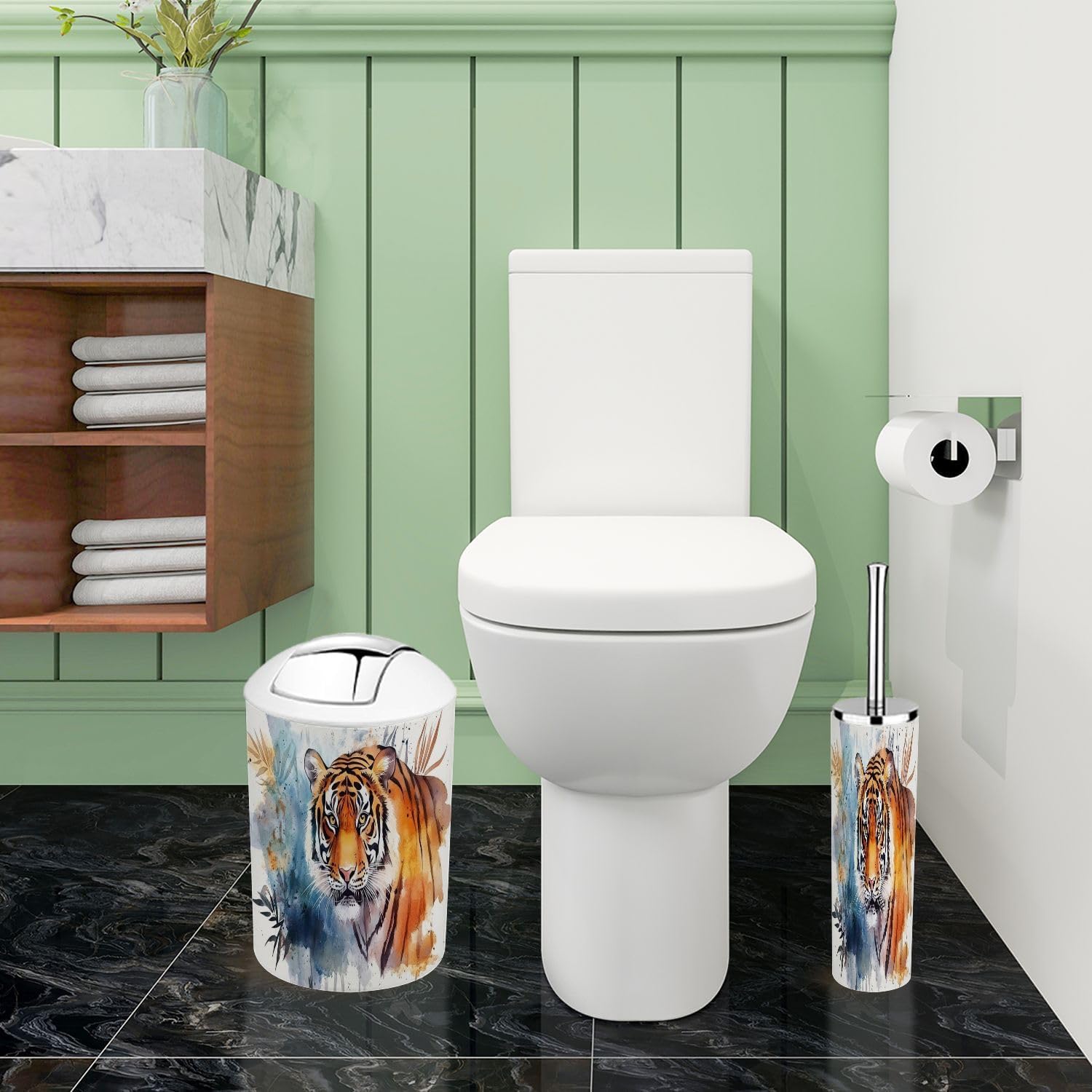 Home Bath - Boho Animal Accessory Set